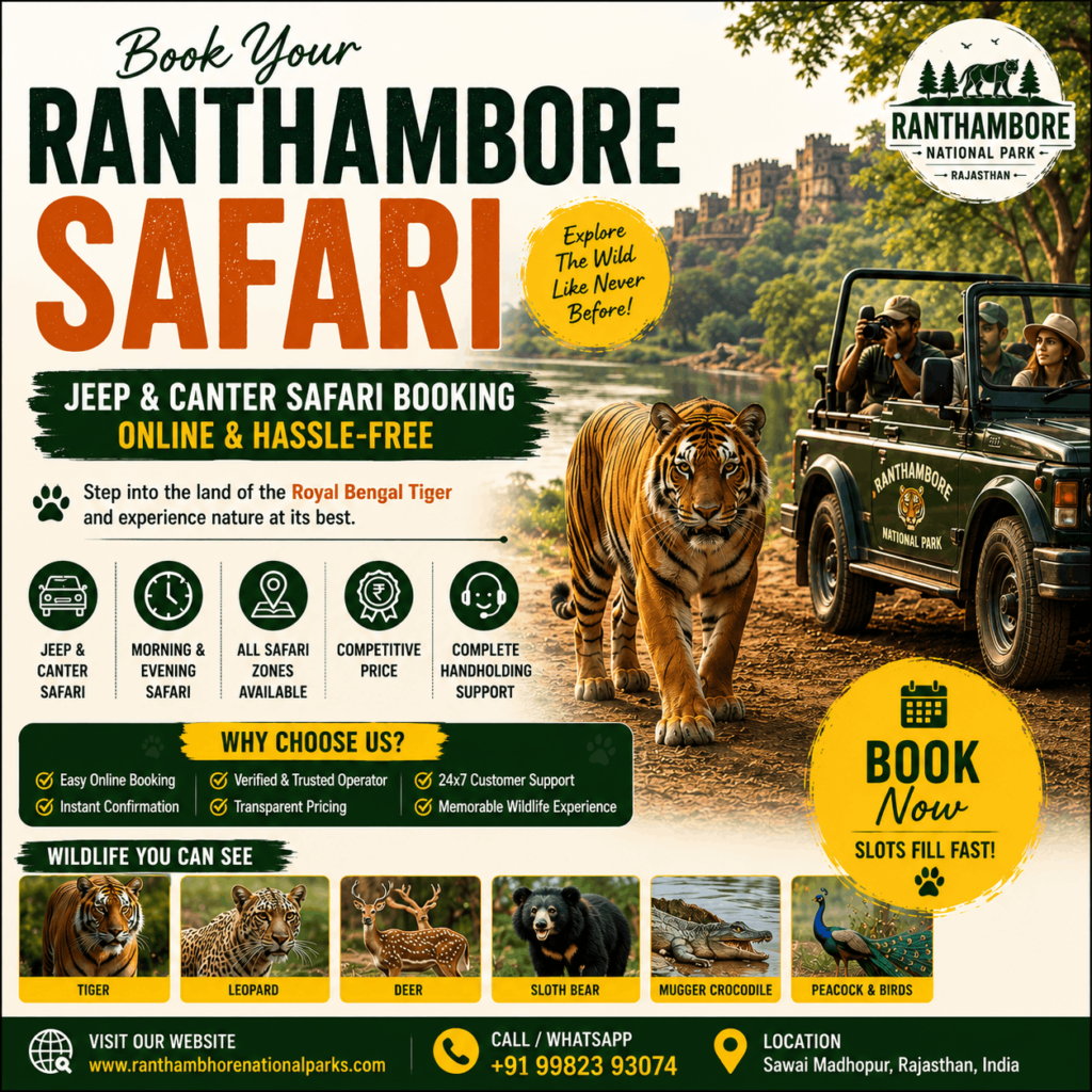 Gypsy Safari for Ranthambore