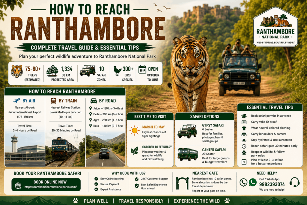 How to Reach Ranthambore