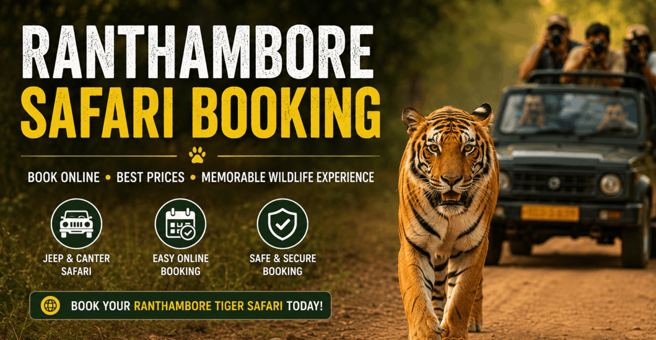 Ranthambore Tiger Safari Booking Online Contact & Price Guide (2026)