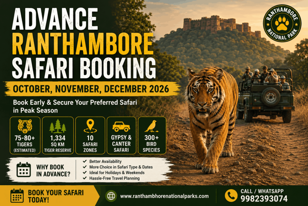 Advance Ranthambore Safari Booking