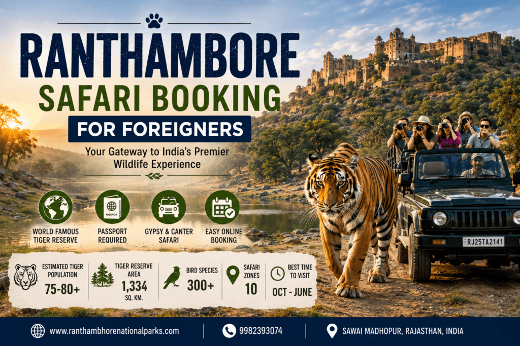 Ranthambore safari booking for foreigners